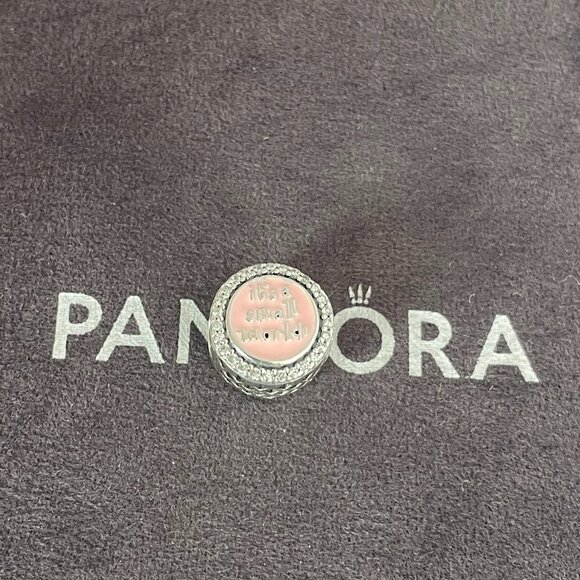 Pandora S925 ale Park it's a Small World Charm Silver - Picture 6 of 6